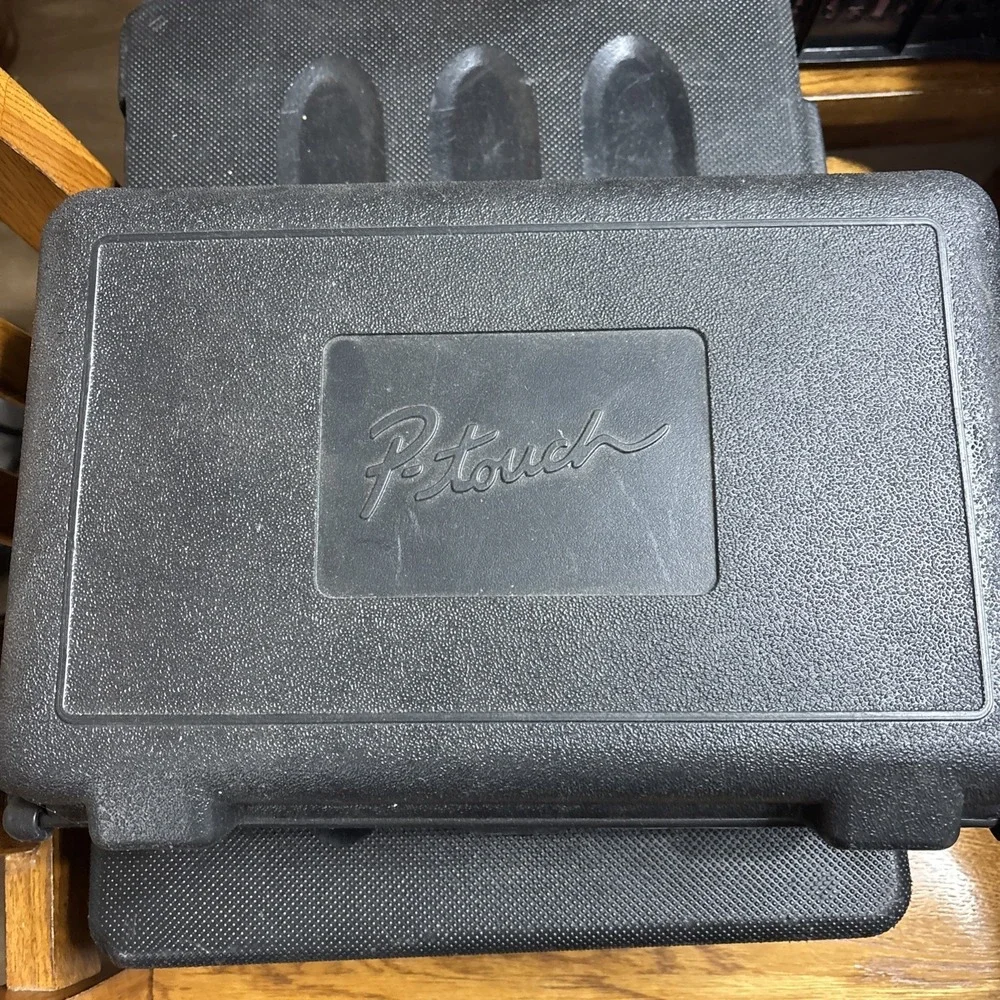 Brother P-Touch Label Maker Electronic Labeling System PT-12/15 w/ Tape & Case